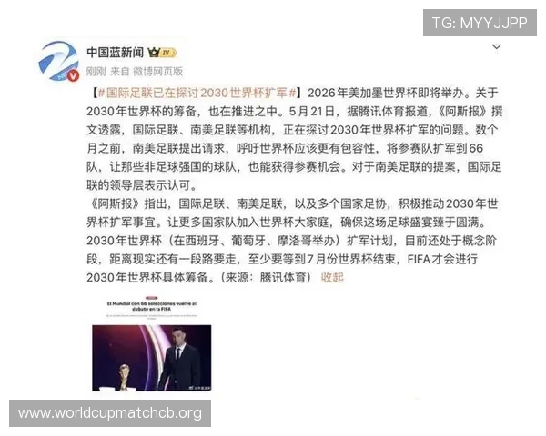 世界杯2026扩军计划详细介绍及其对参赛国家的机遇与挑战